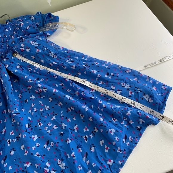 Flowered mock turtleneck sleeveless sundress - Picture 4 of 10